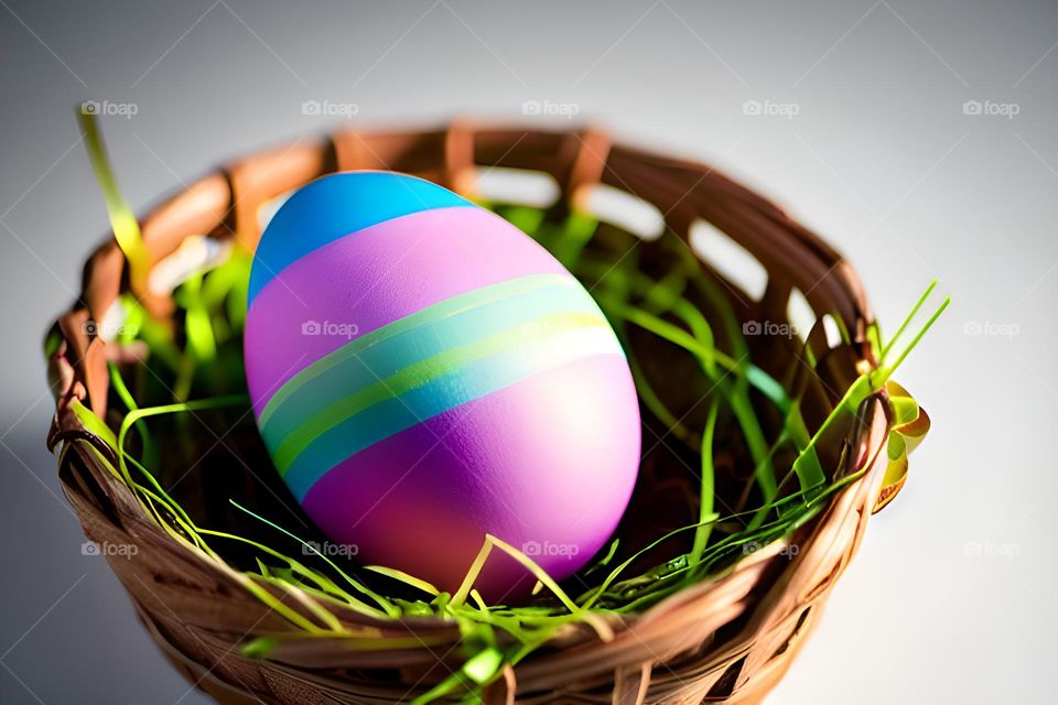 Easter feast, Easter eggs, colored eggs, Spring, Egg