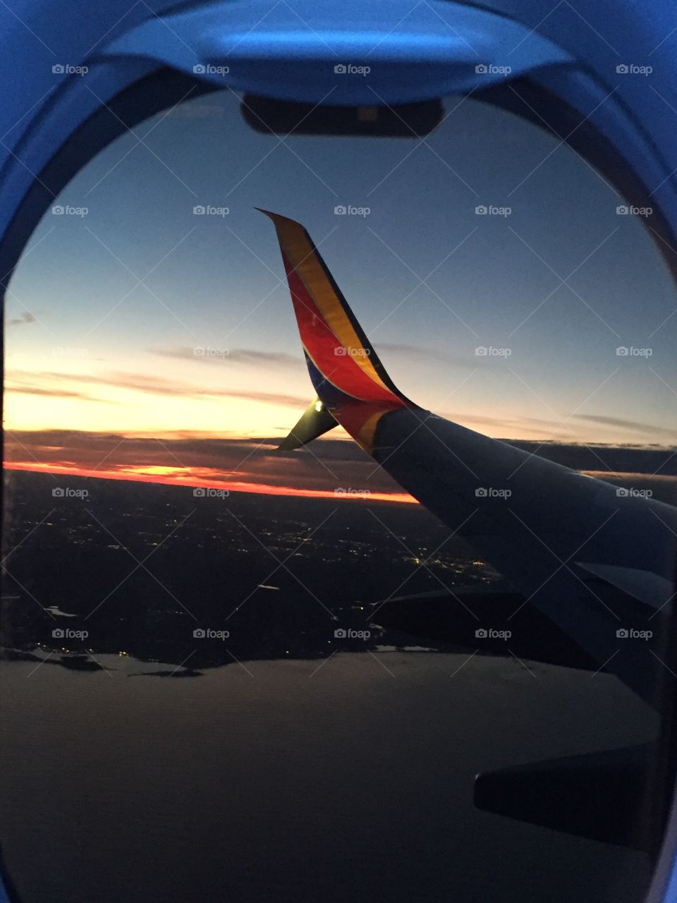 Airplane Wing Beauty