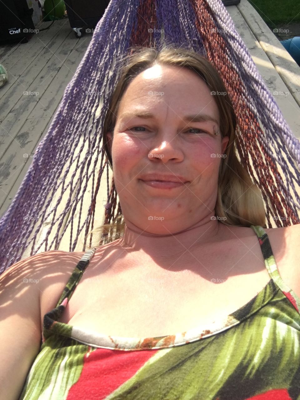 Hammock selfie 