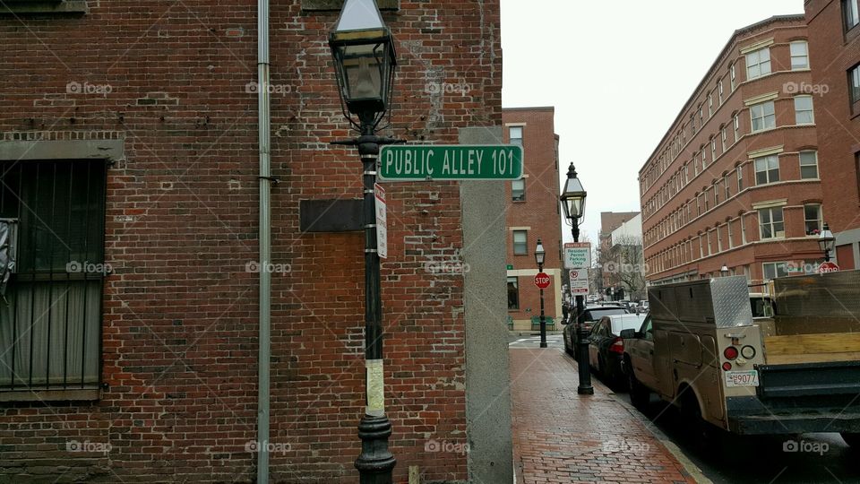 Boston Alley - North End
