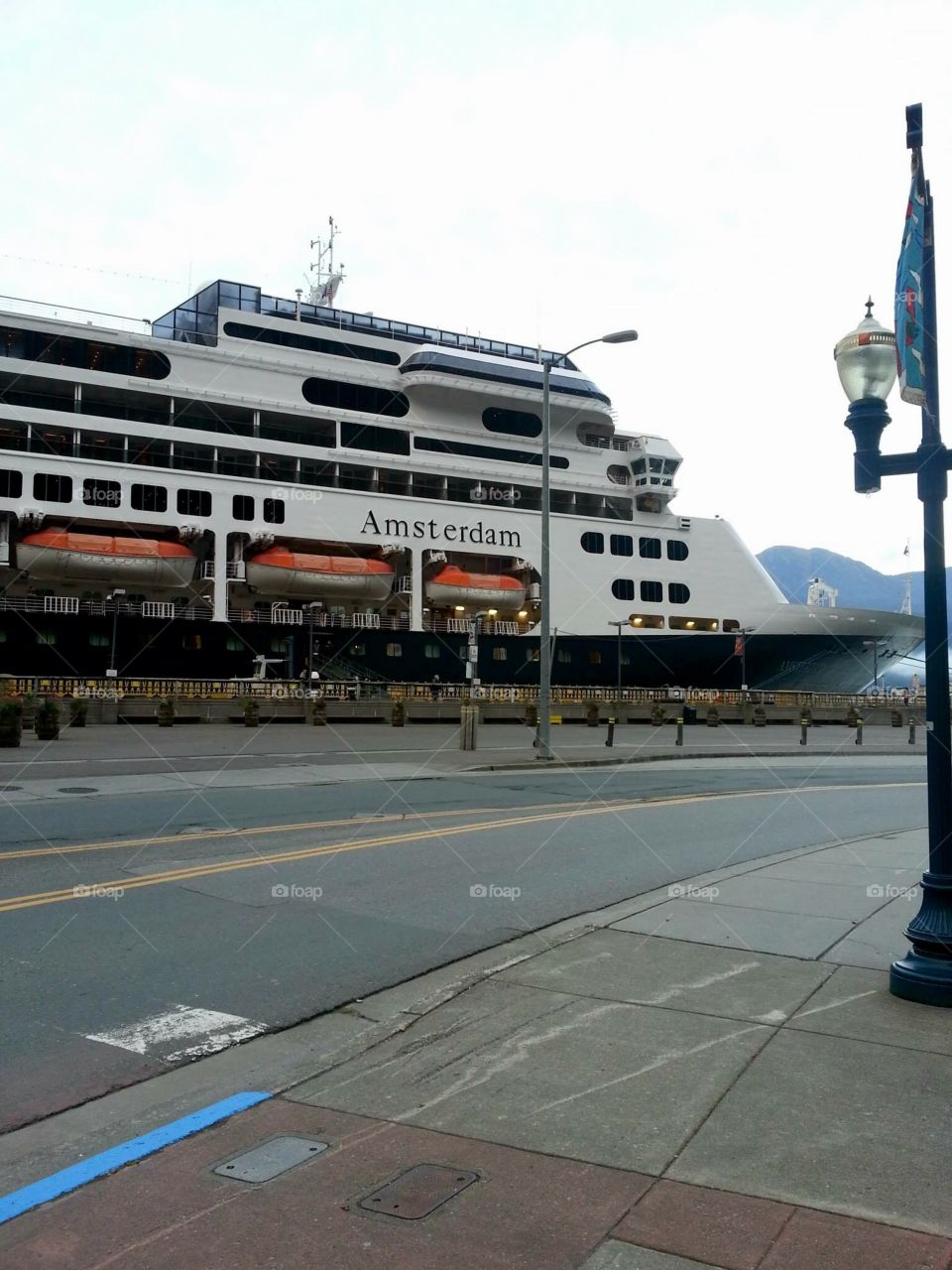 Cruise ship at Juneau ak 