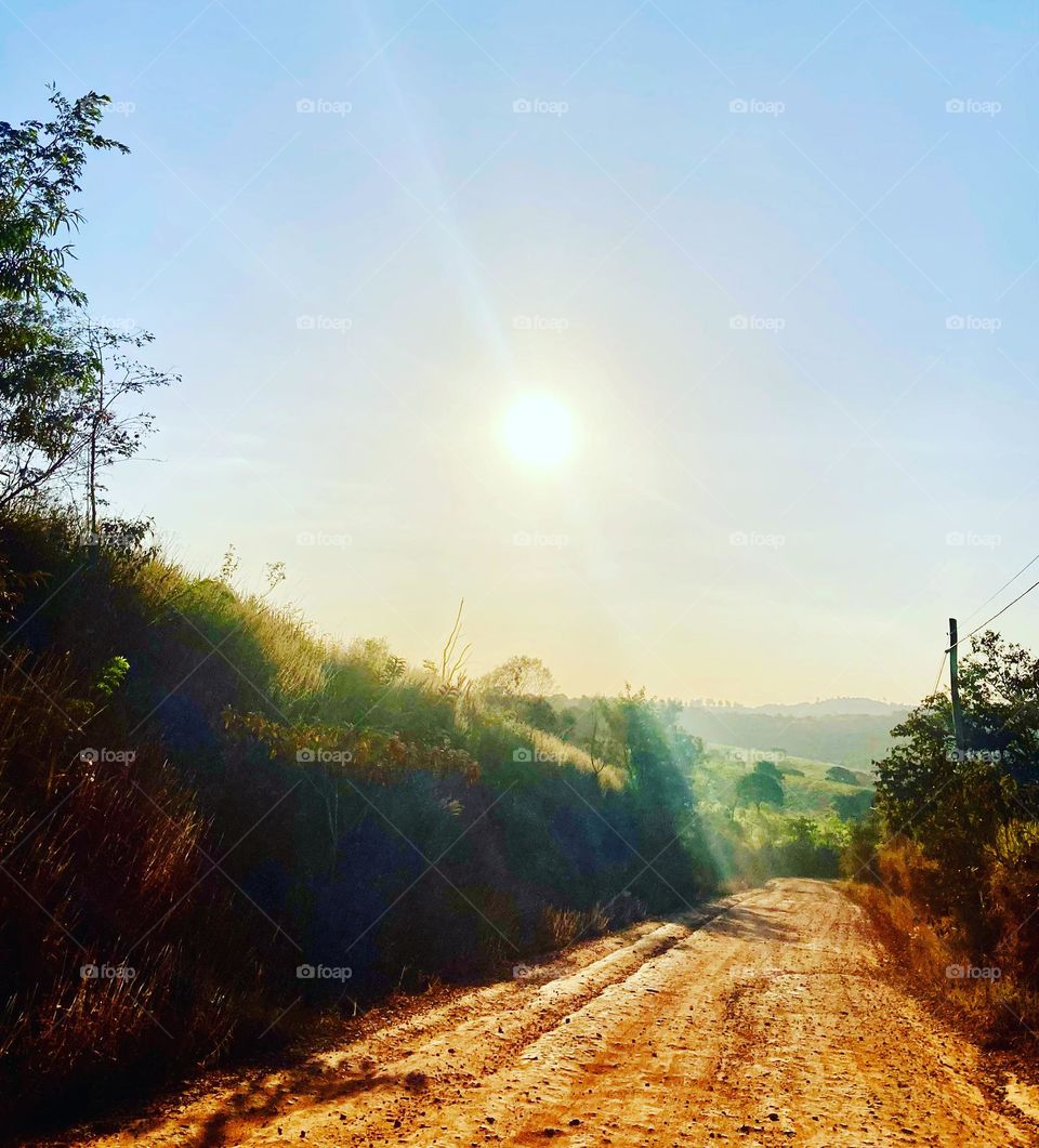 🇺🇸 Very beautiful sunshine! The landscape enchants us... here: Atibaia, inland Brazil. / 🇧🇷 Brilho do sol muito bonito! A paisagem nos encanta… aqui: Atibaia, interior do Brasil. 