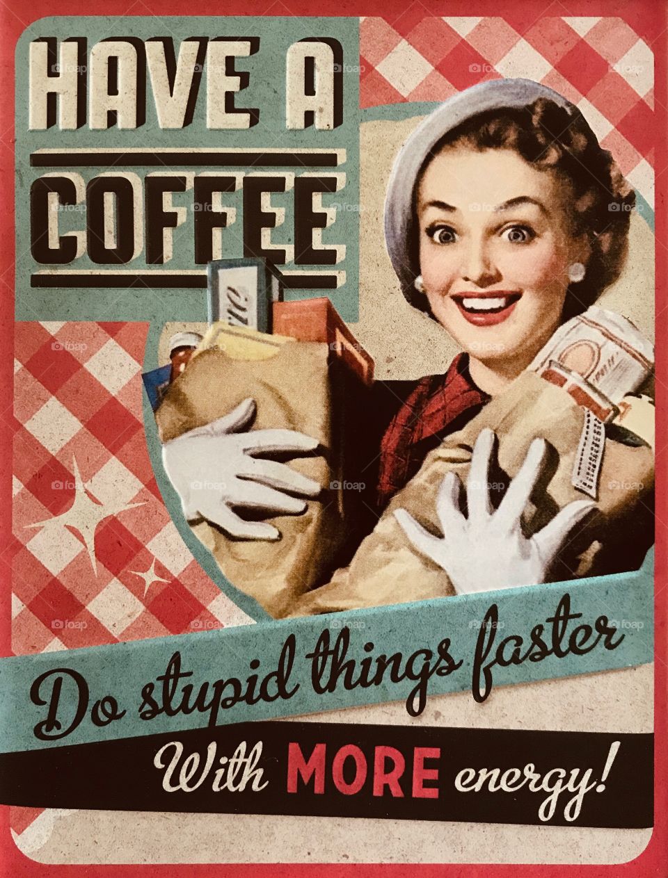 Vintage coffee advertisement