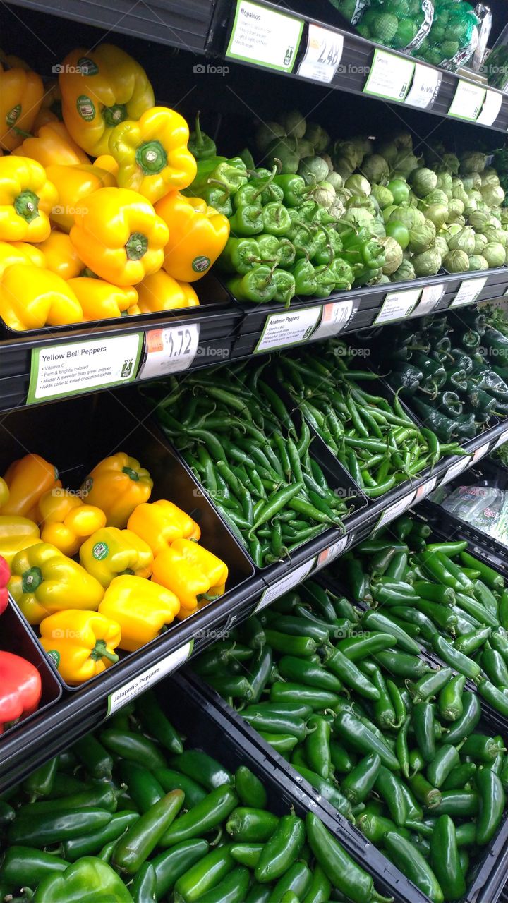 Veggies on the rack!