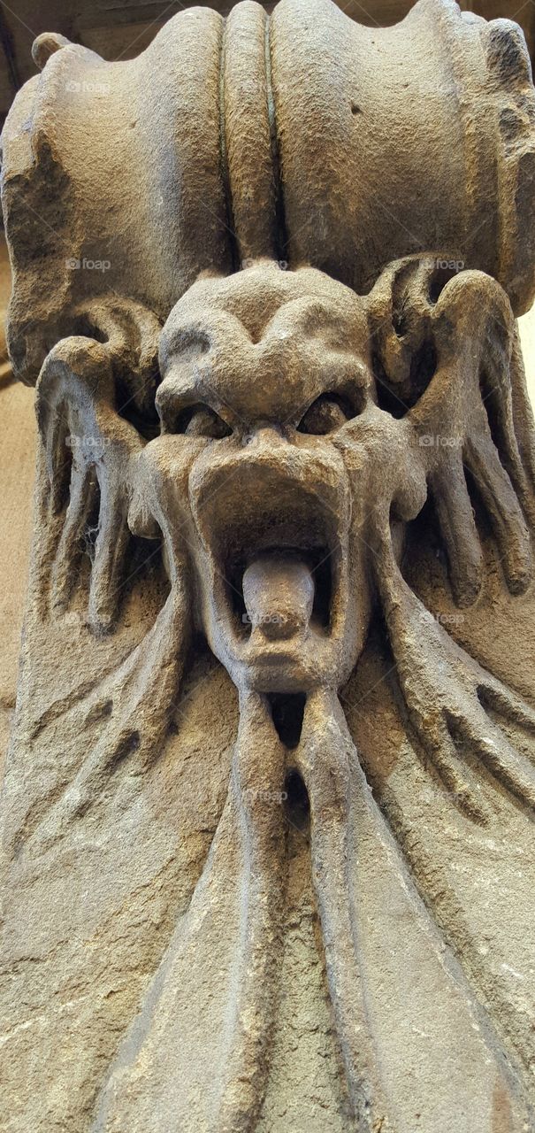 grotesque guardian of the home