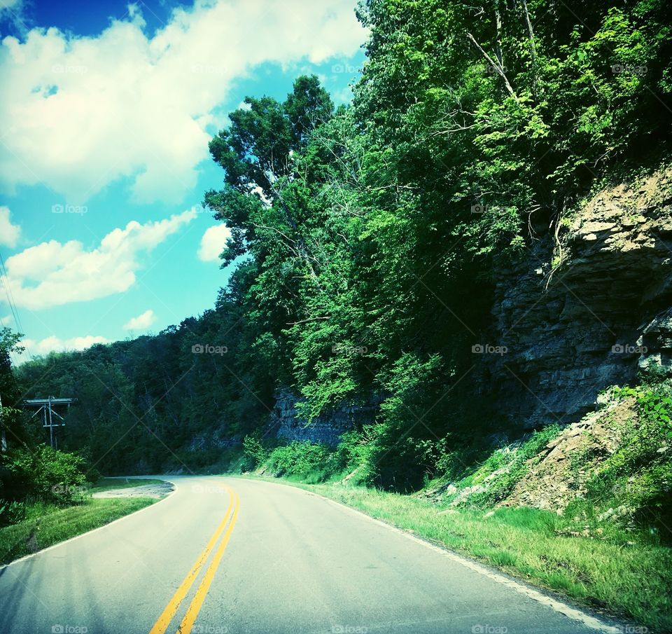 Scenic drive to clear the mind