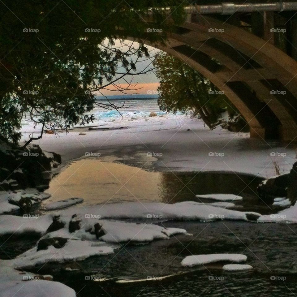 Bridge over troubled ice 