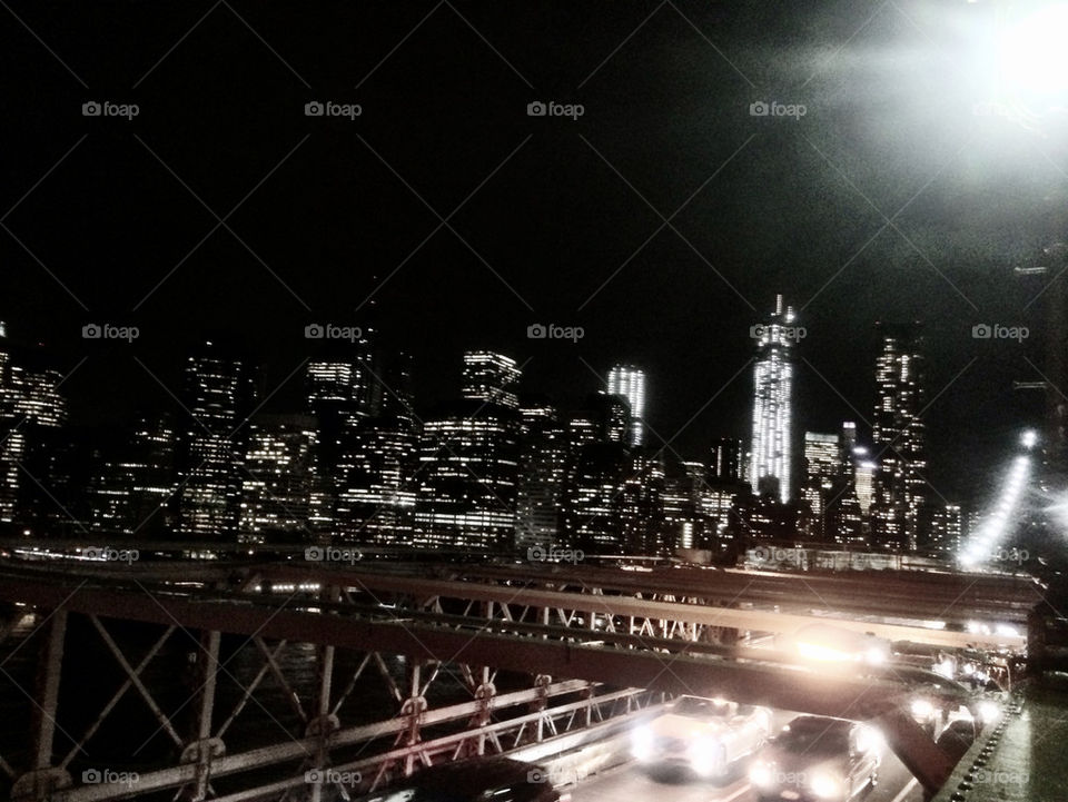Nighttime in NYC