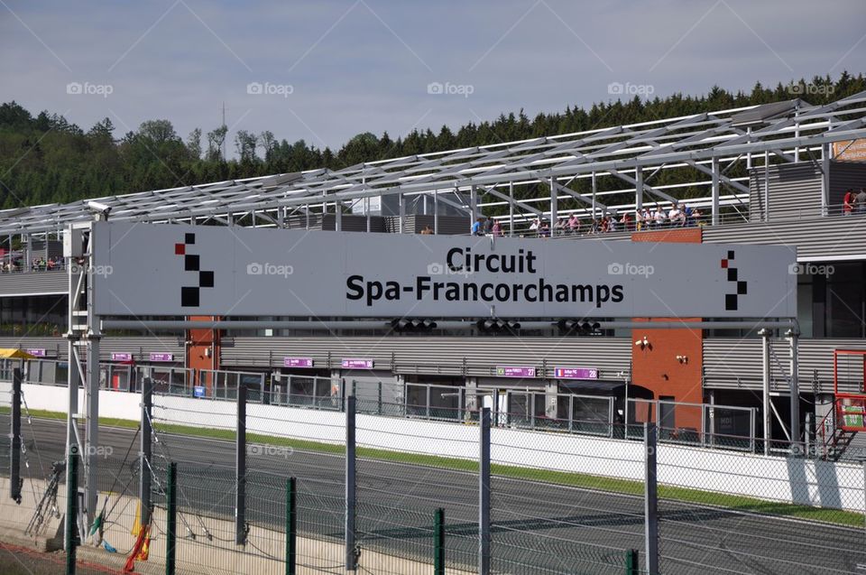 Circuit Spa-Francorchamps.
