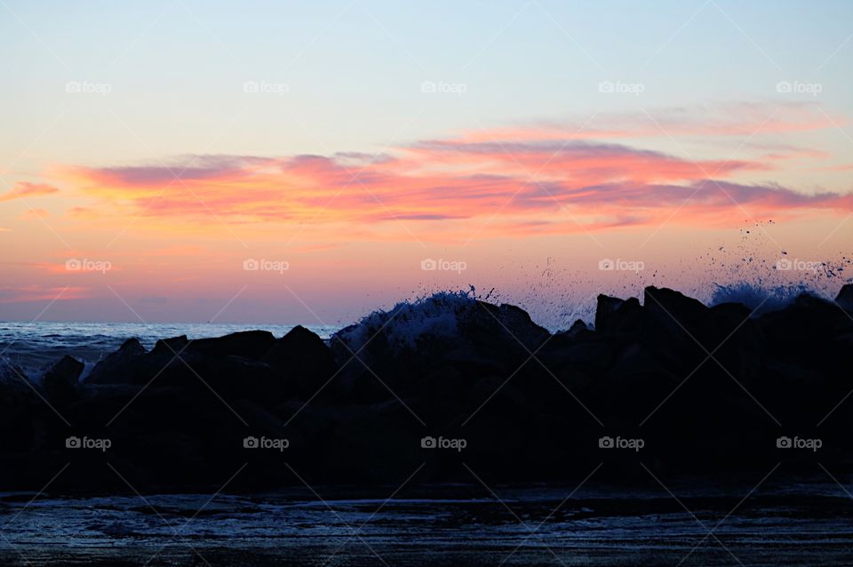 Sunset in Venice Beach, CA