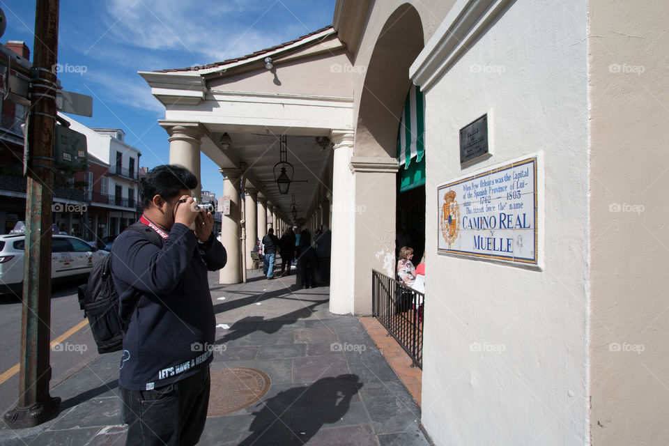 Photographer taking a photo 