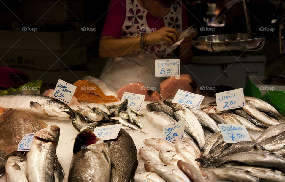 Fish market. Fish market 