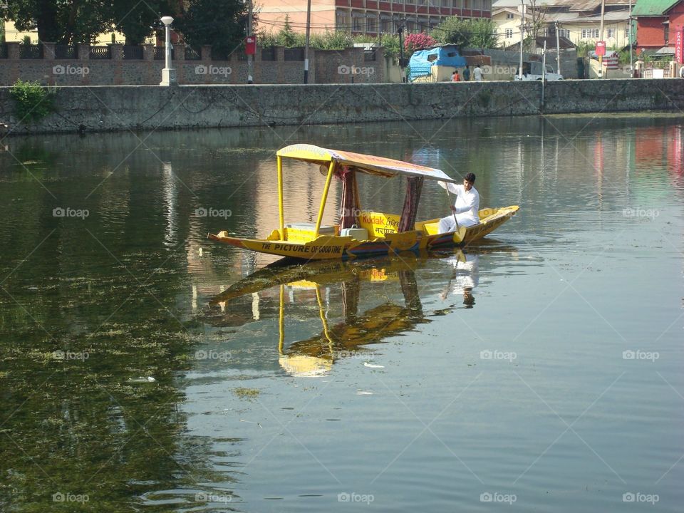 boat in a river