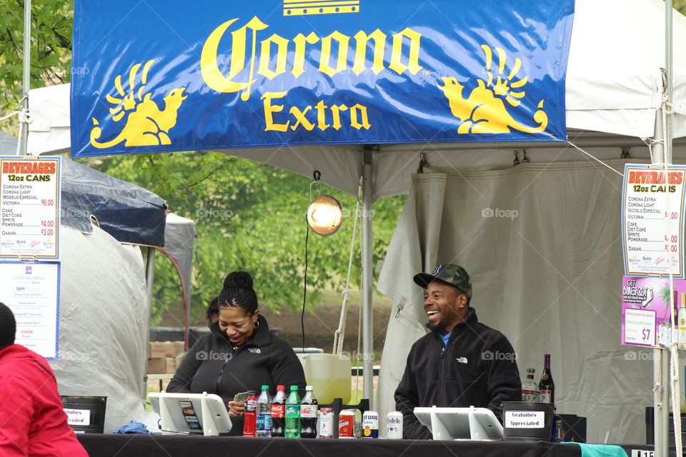 Beer beer beer ! Street food and beer are best in summer days 