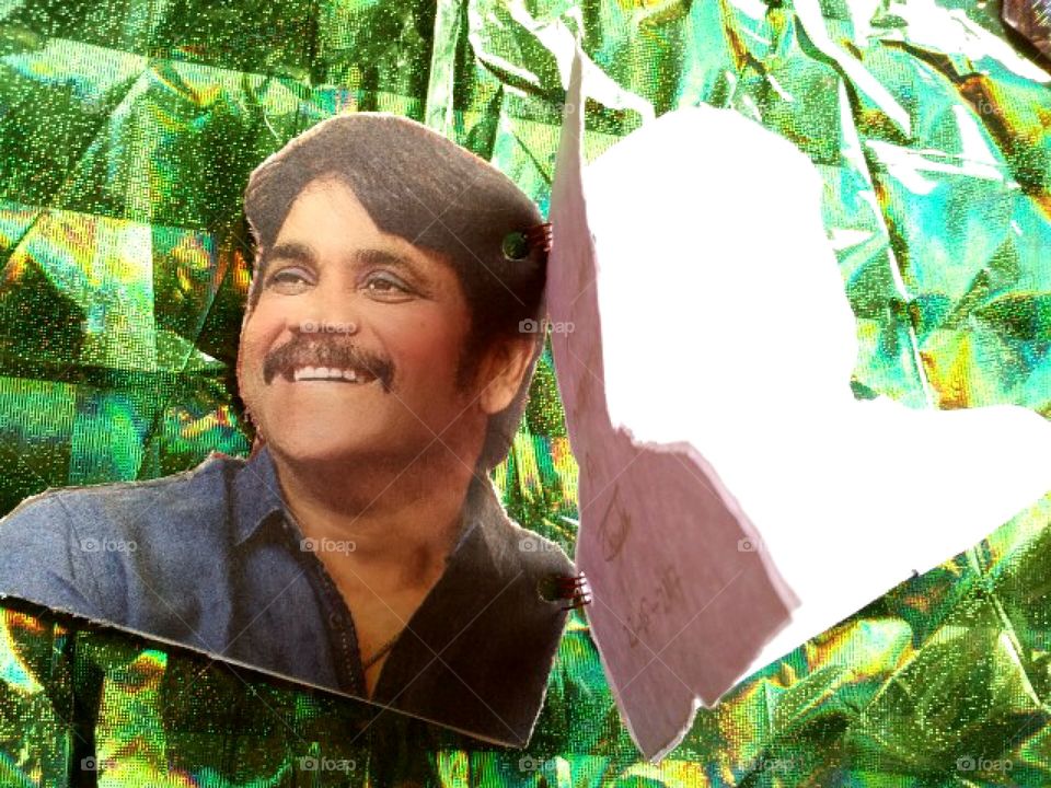 the face book of INDIAN famous Telugu actor AKKINENI NAGARJUNA
   it's the first book entire the worldwide on him and no one like this in the world till now.