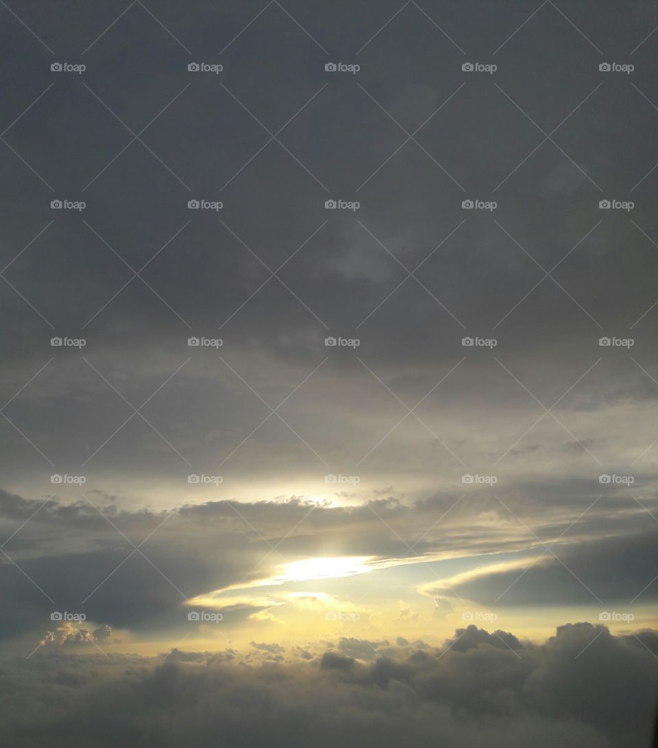 Low angle view of cloudscape