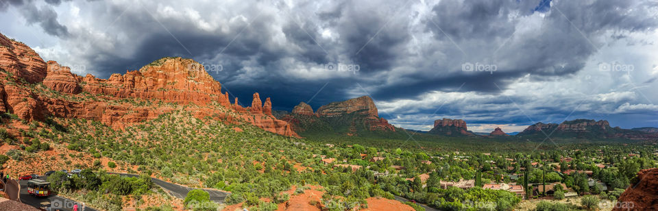 Panorama of Sedona