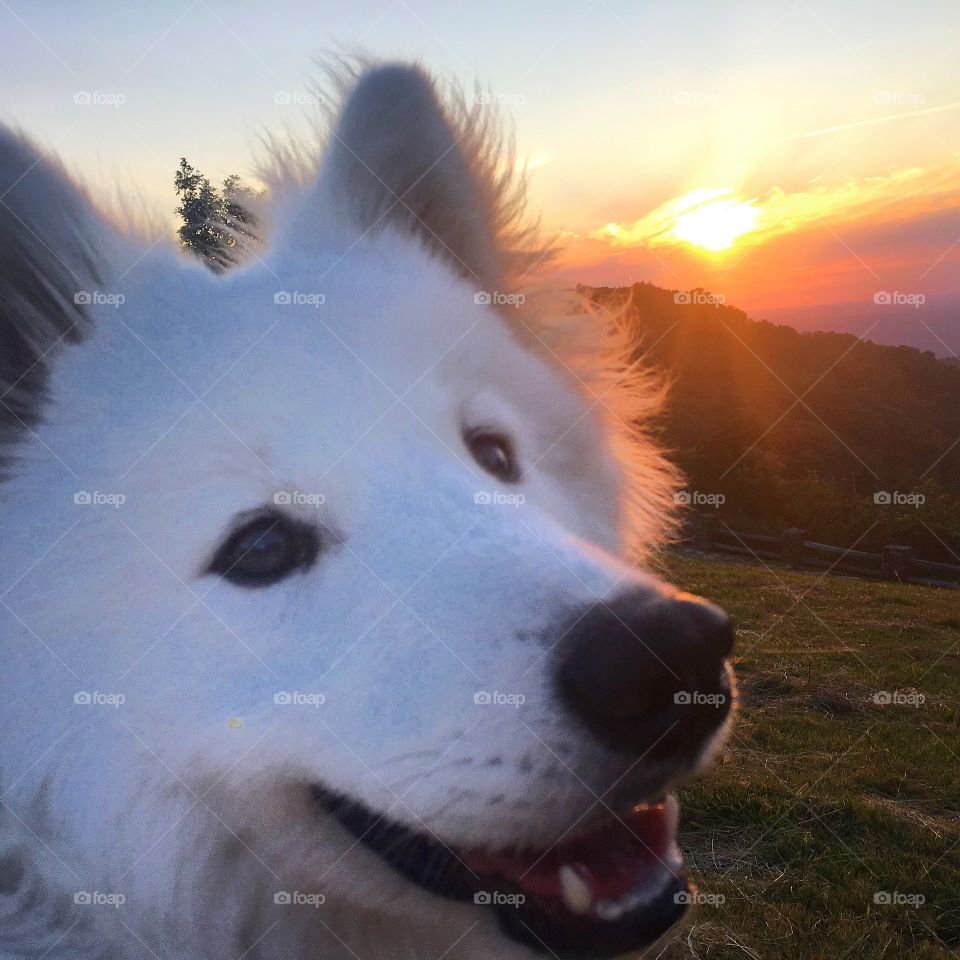 Smiles and sunsets at mount magazine
