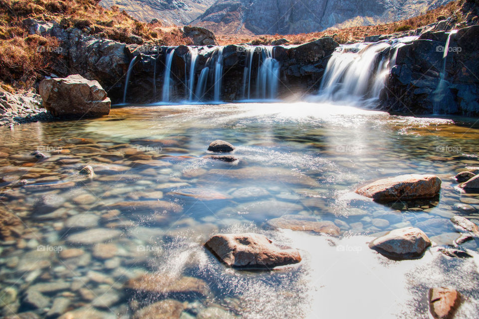 Fairy pools waterfalls