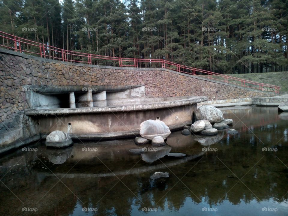 Water, Bridge, No Person, Travel, River