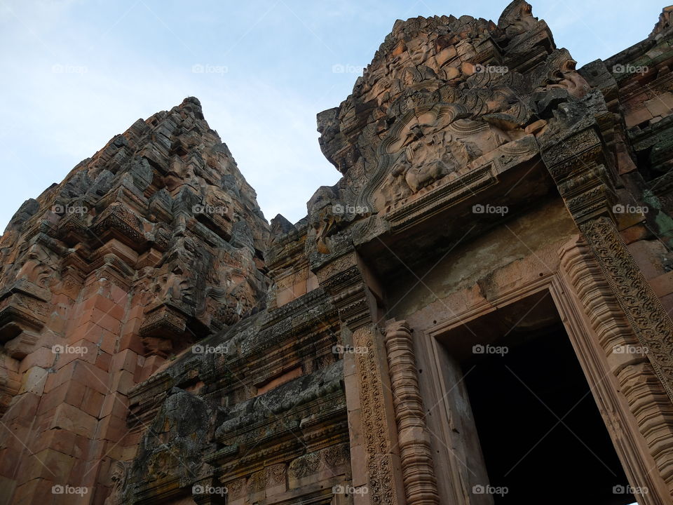 Cambodian castle
