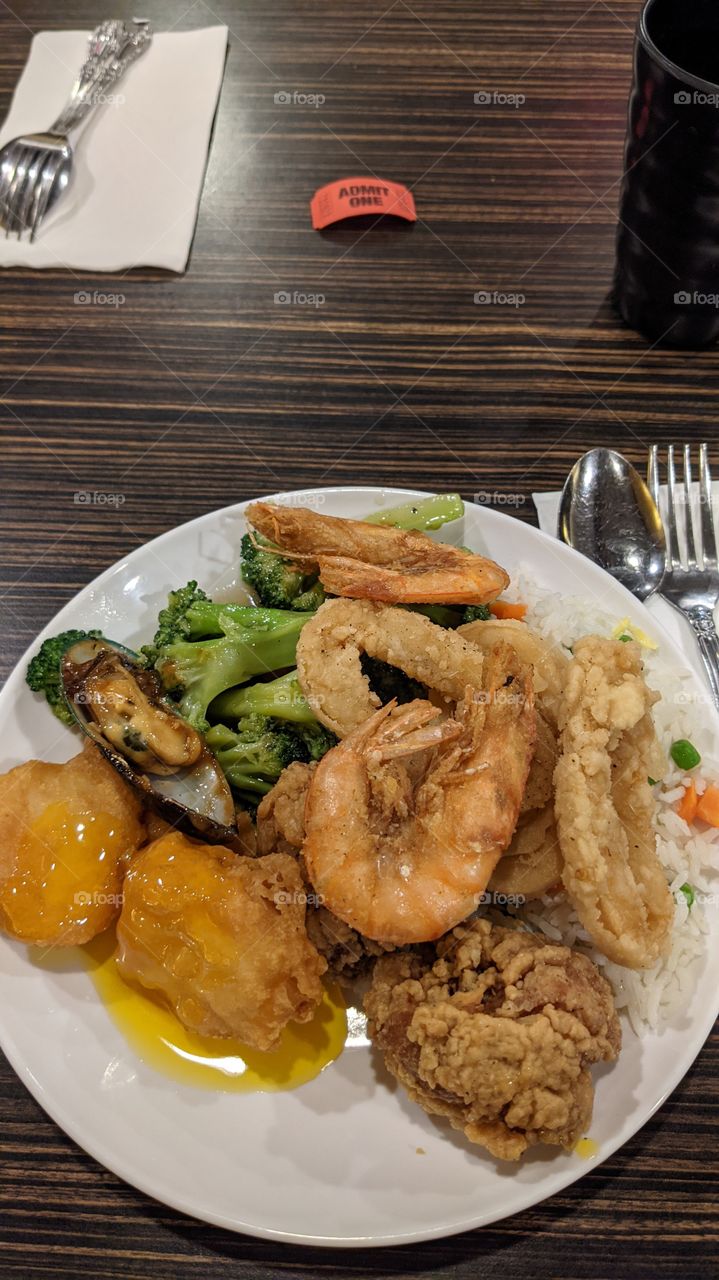 seafood buffet