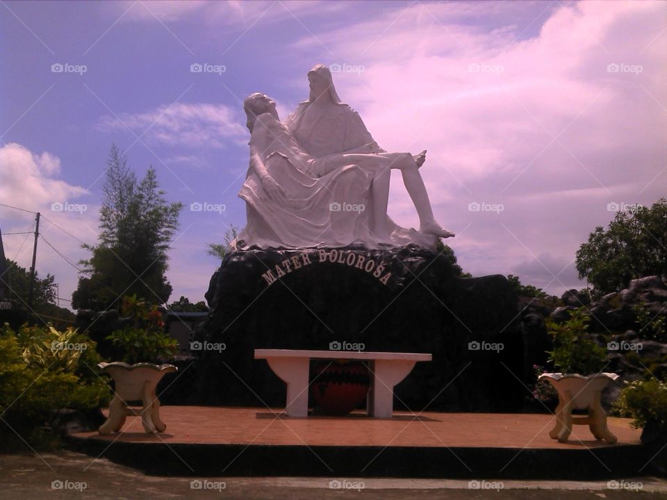 "Mater Dolorosa" in Larantuka, Flores Island, Indonesia