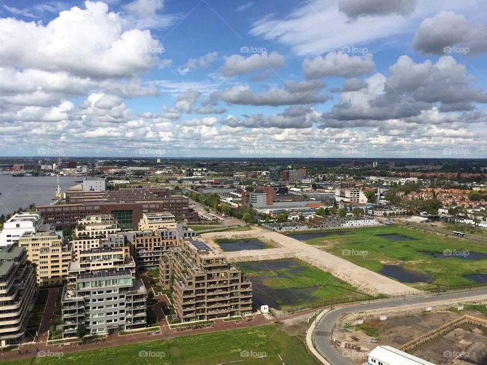 Amsterdam from above