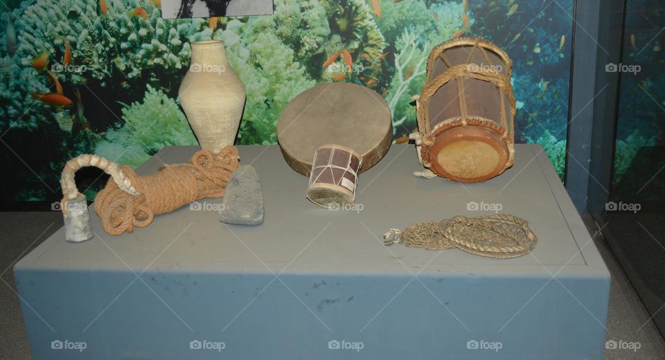 old musical instrument Kuwait aquarium