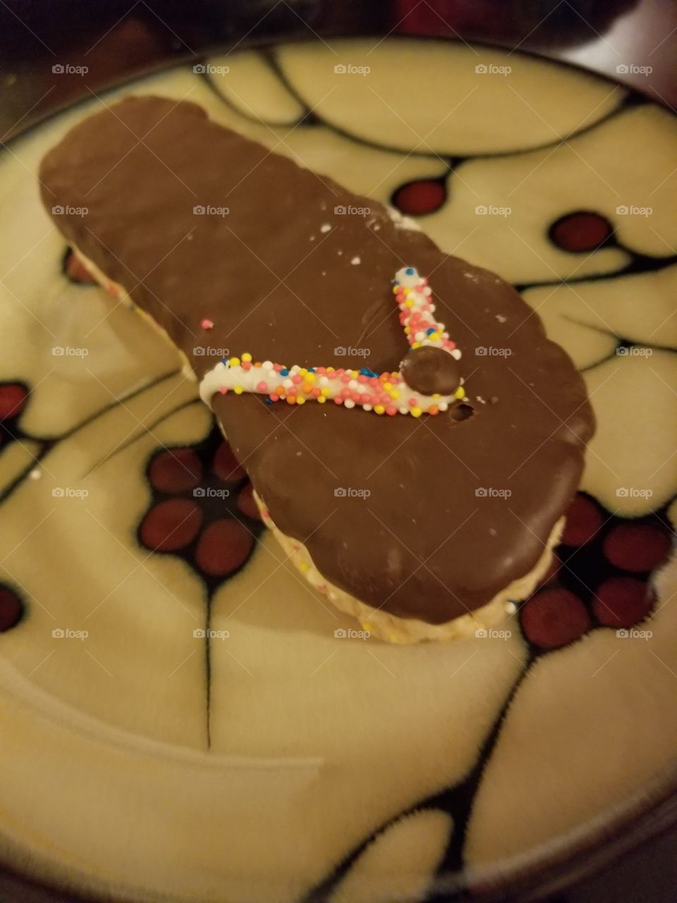 Flip Flop Rice Krispie Treat