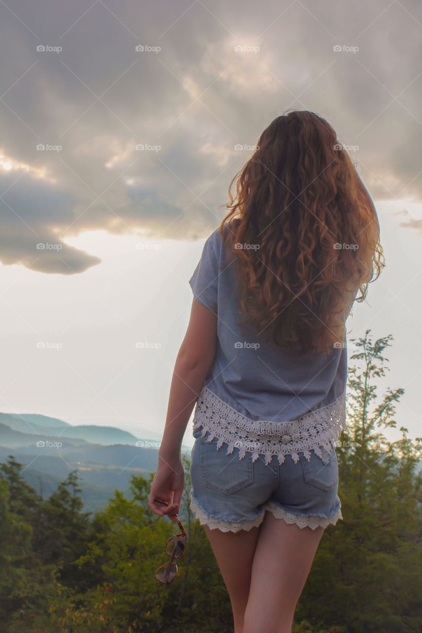 On top of the world  

Behold the sight!