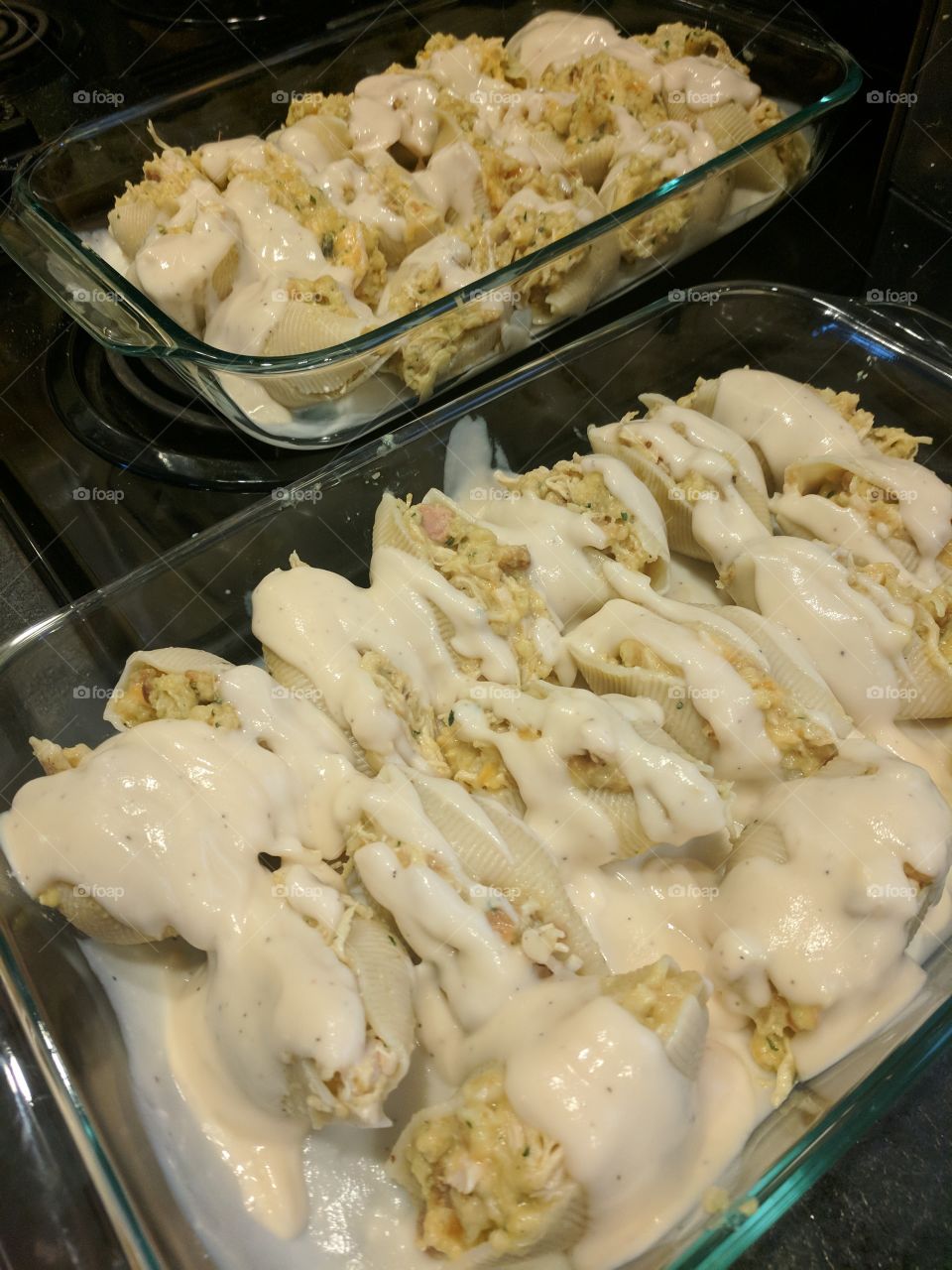 Chicken Stuffed Shells
