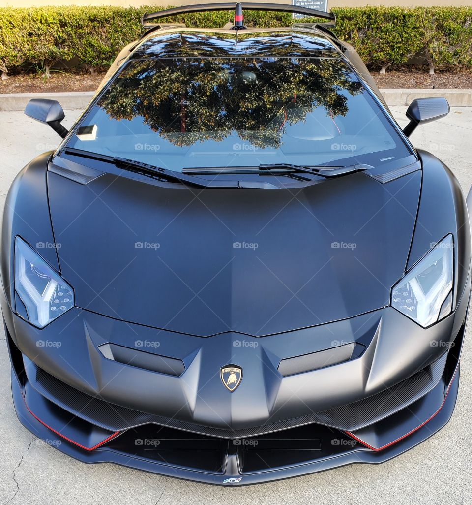 The Lamborghini Aventador SVR is strikingly beautiful from any angle