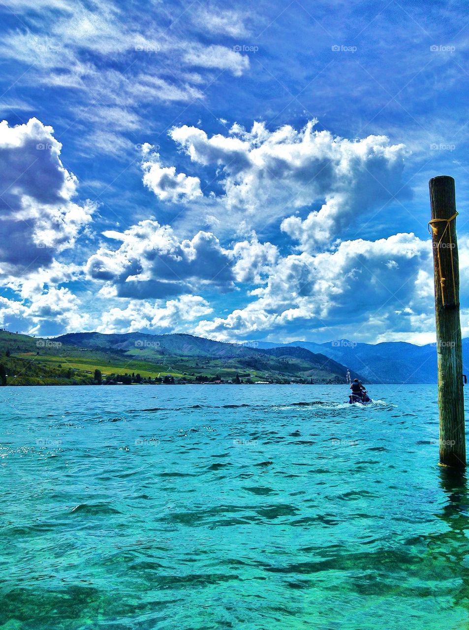 sky green nature blue by derekdiscovered