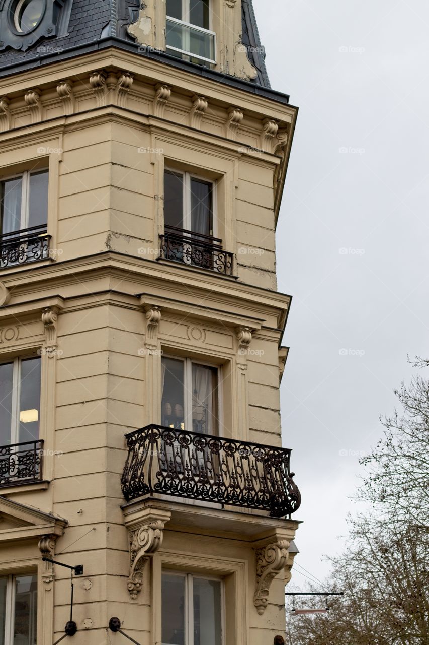 facade of an building