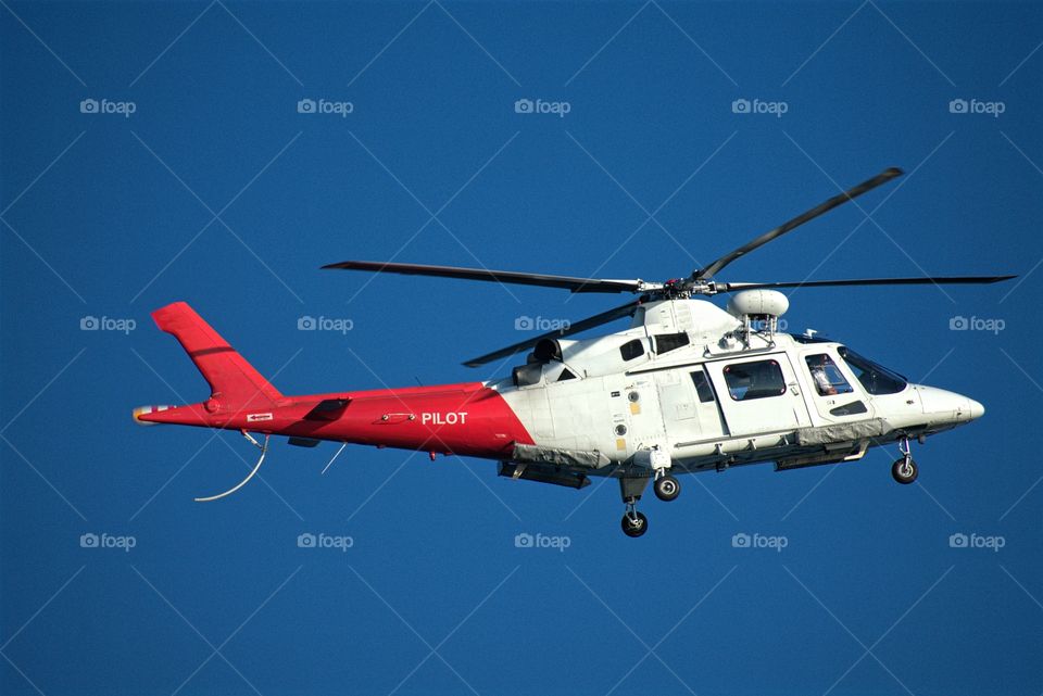 Airborne Sea Rescue Helicopter