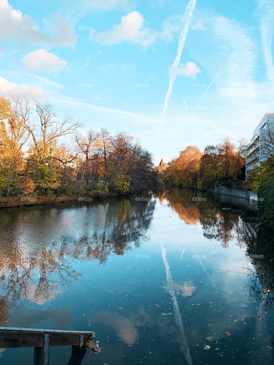 Autumn landscape view 