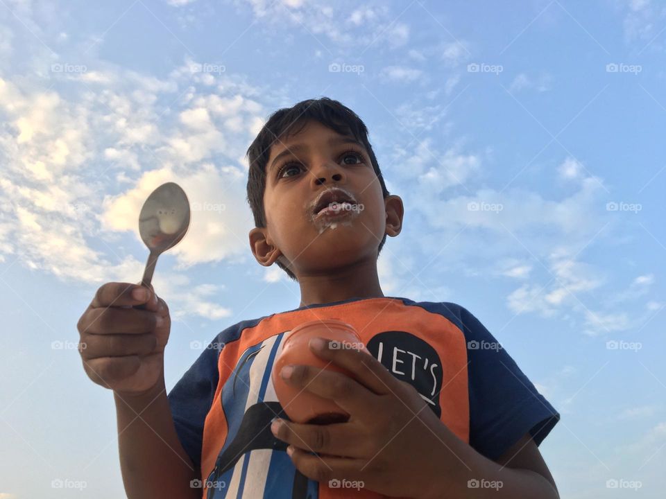 Portrait of a little one 