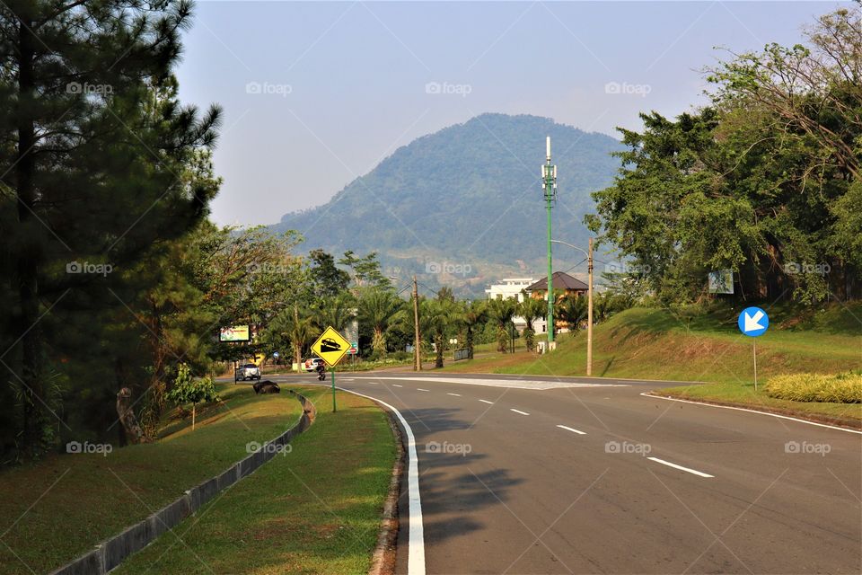 The Road at Sentul City Indonesia