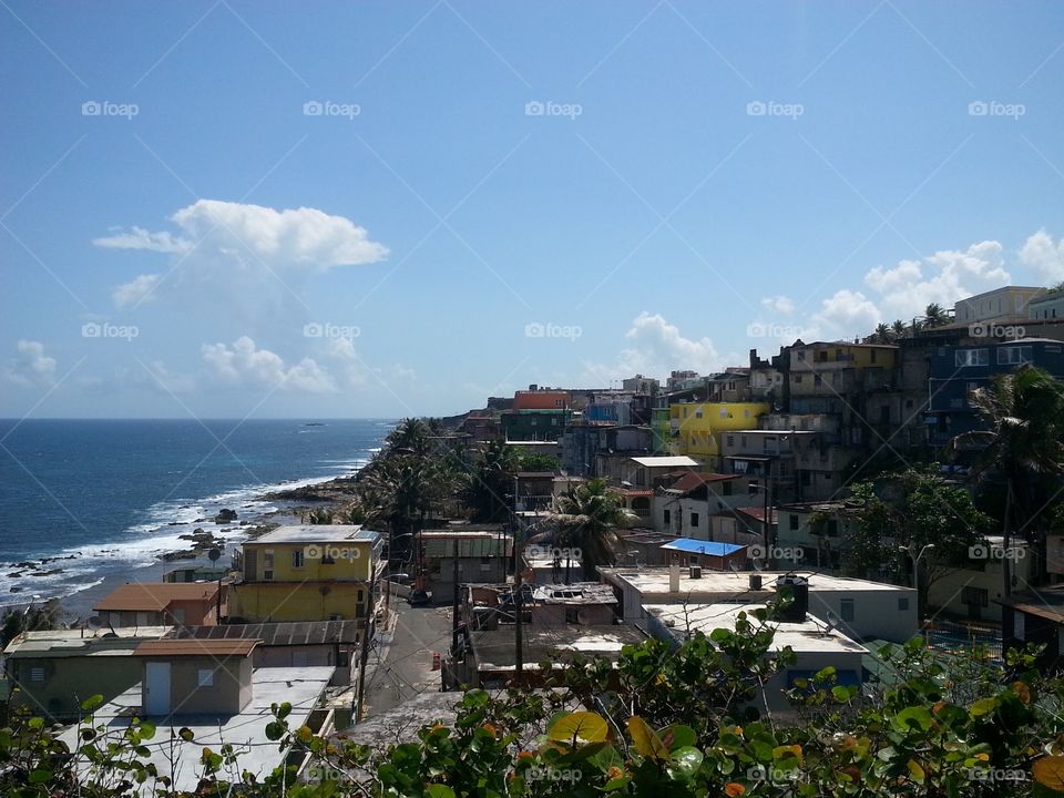 Virgo San Juan, Puerto Rico- coastline view