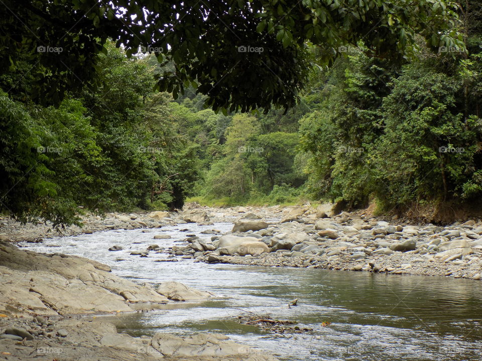 River to mount halimon aceh