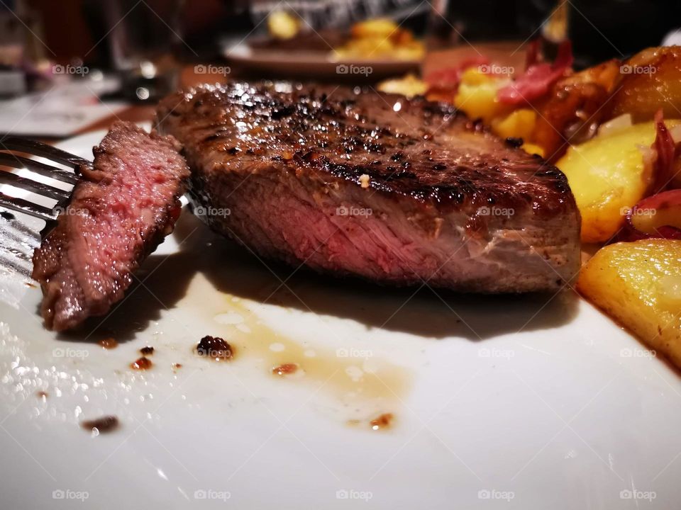 Delicious steak meals