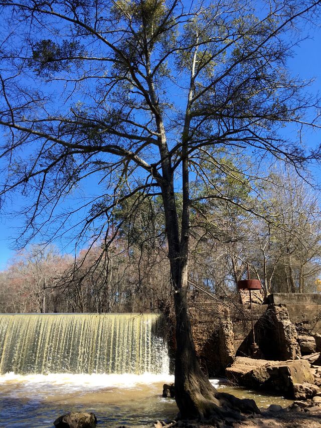 Roadside waterfall 
