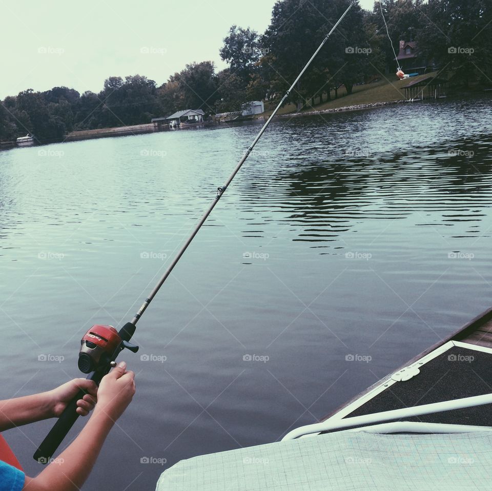 lake fishing 