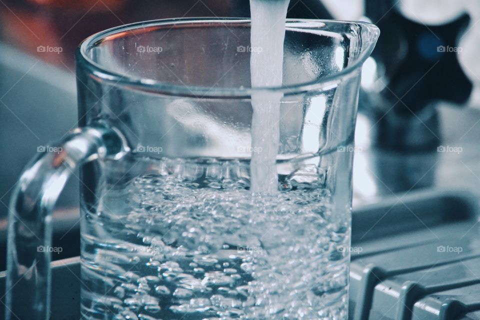 Close-up of water bubble