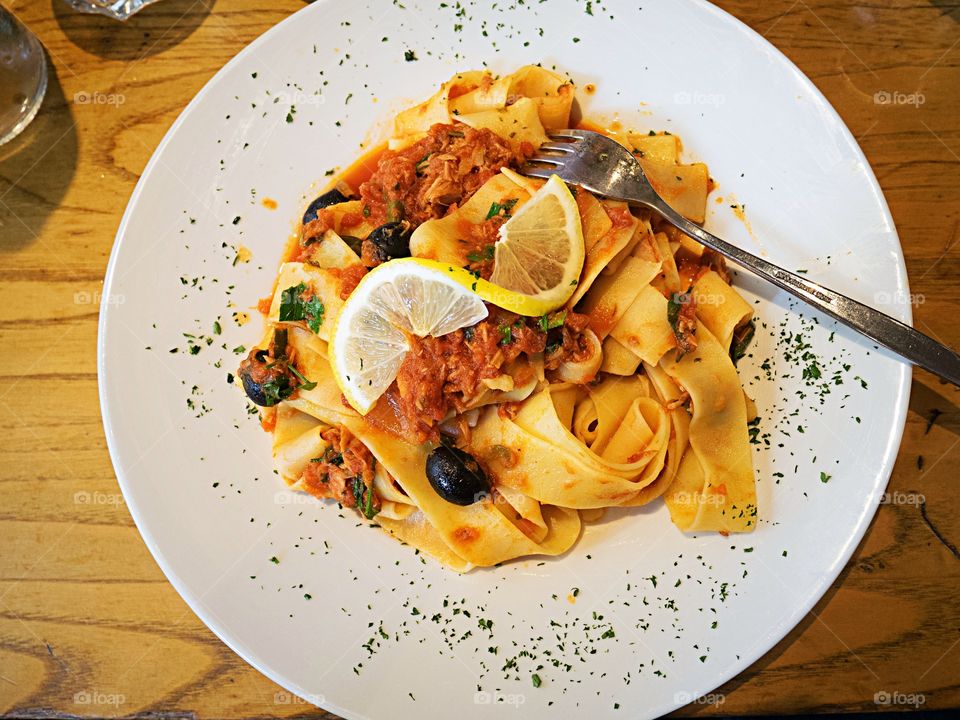 pasta with vegetables