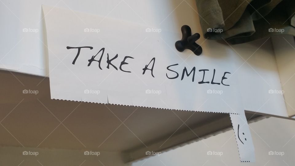 take a smile