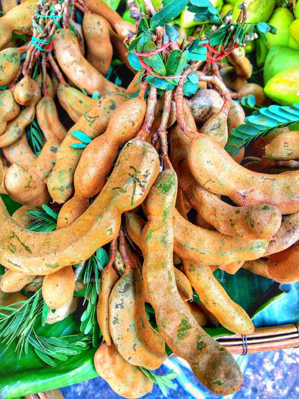 Tamarind for sale in the market.