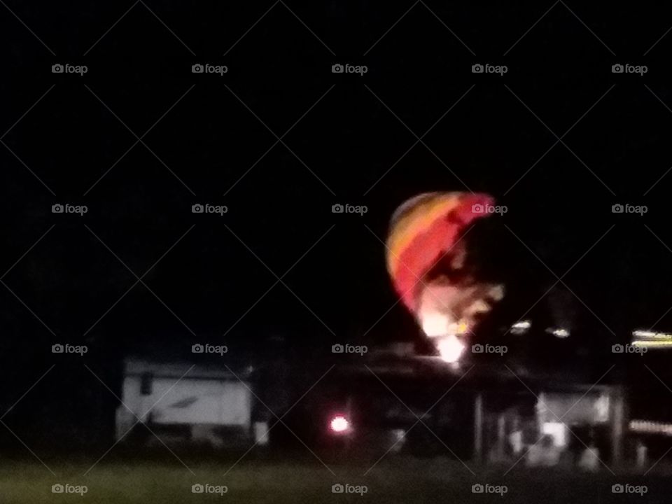 Beautiful hot air balloons