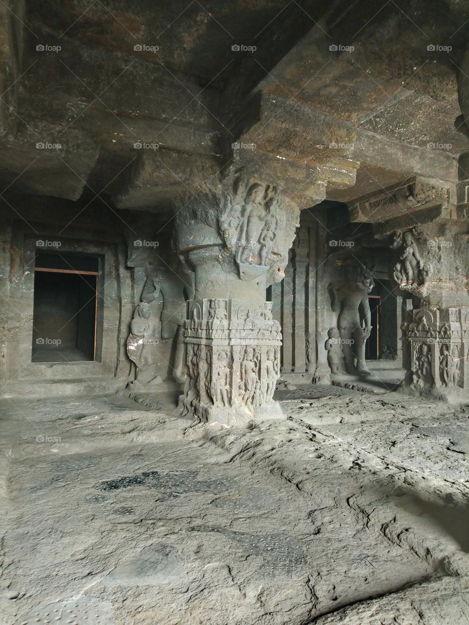 Ellora - Rock cut - Architecture